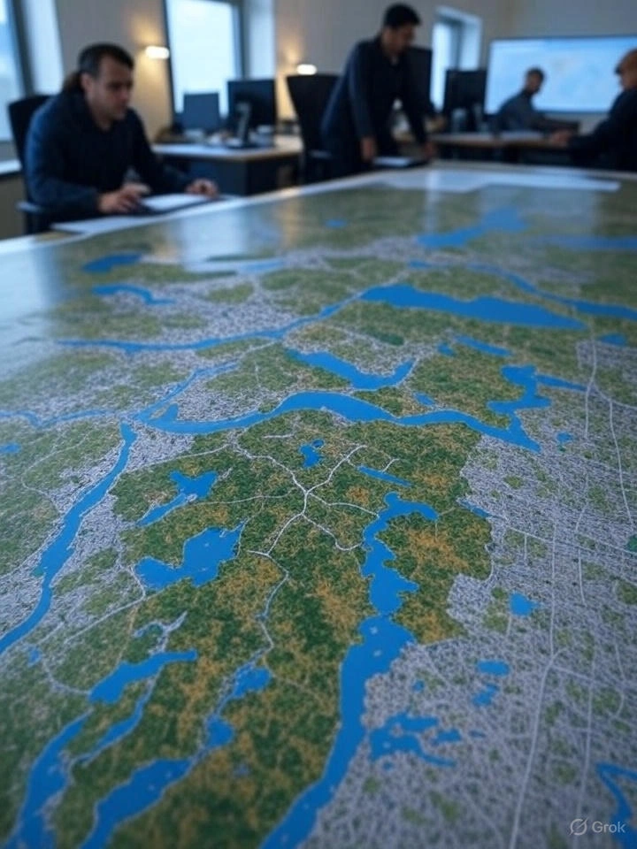 Training on Comprehensive GIS Data Collection, Visualization, and Mapping