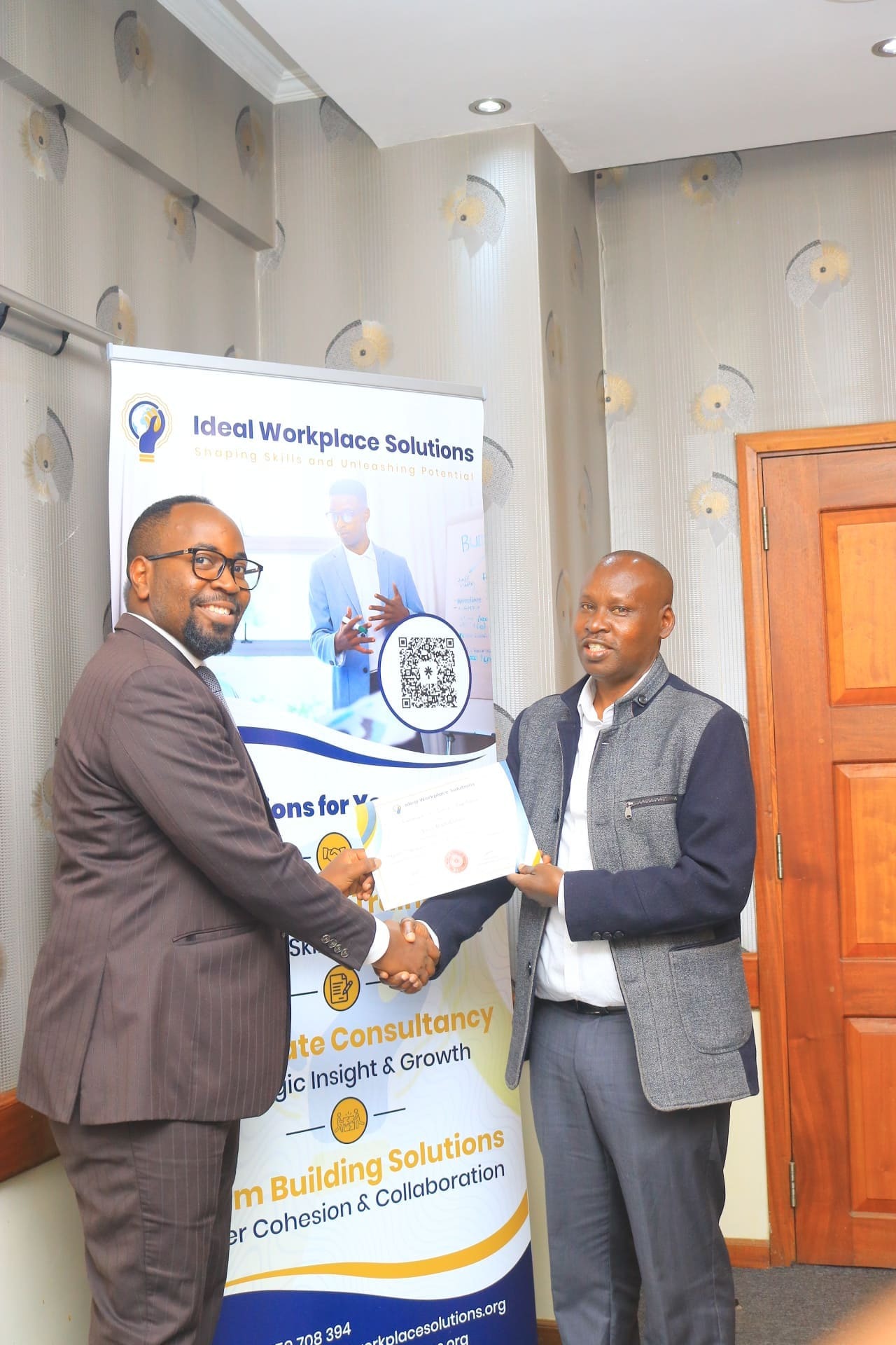 Professional training testimonial photo